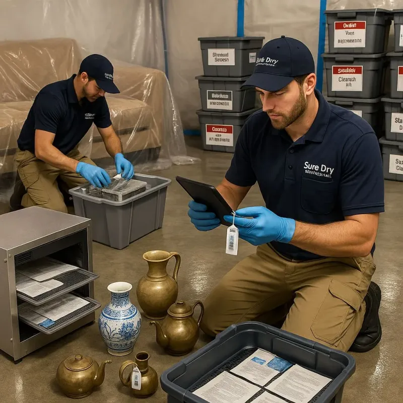 Content Protection and Restoration process in La Mesilla, NM